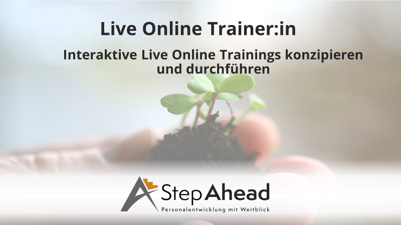 Live Online Trainer zertifiziert